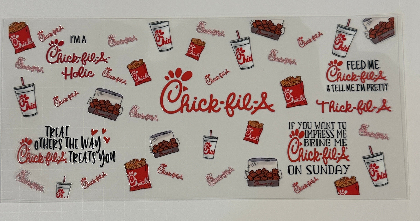 Chick Fil A Cup Wrap