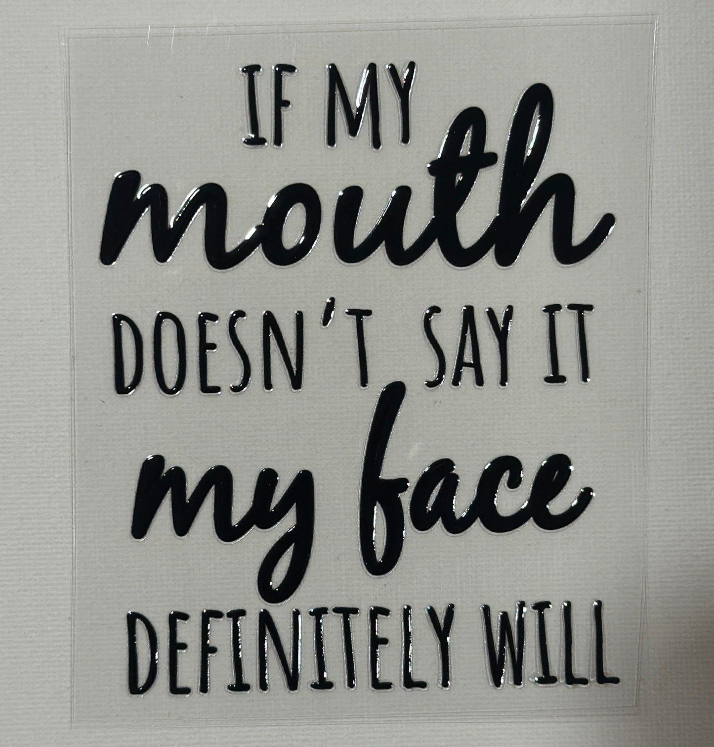 If My Mouth