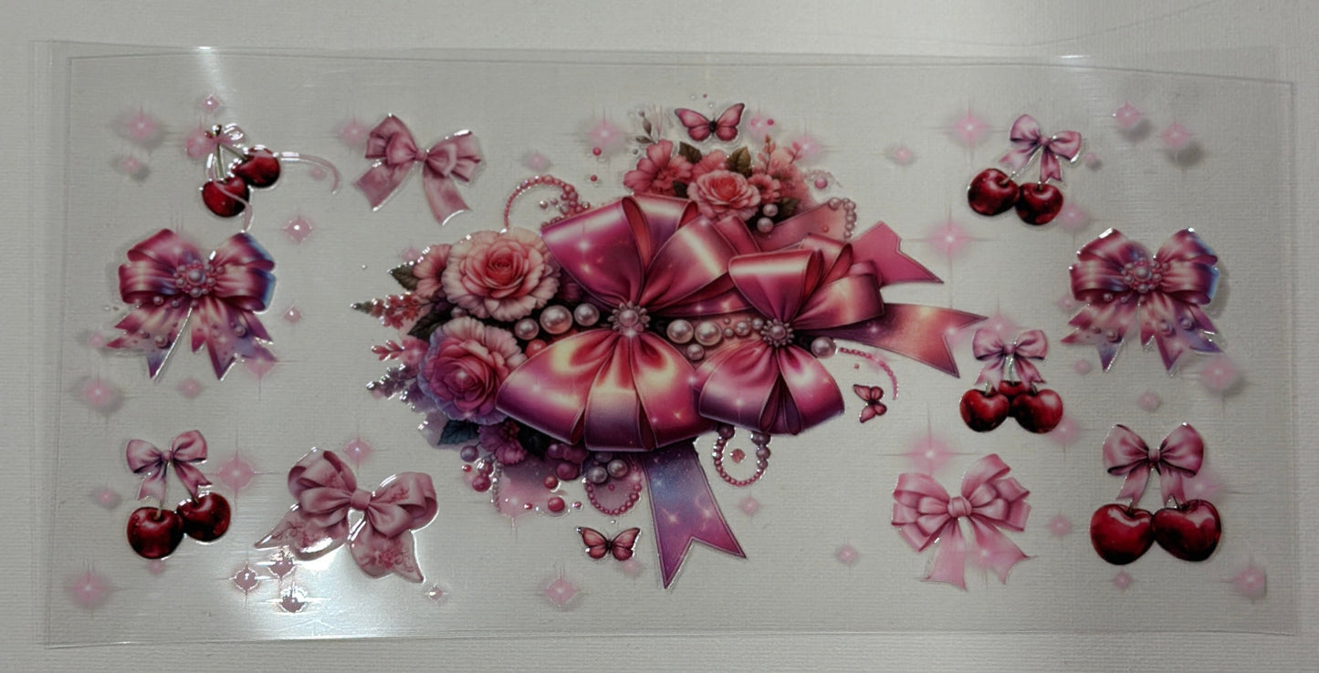 Bows & Pearls Cup Wrap