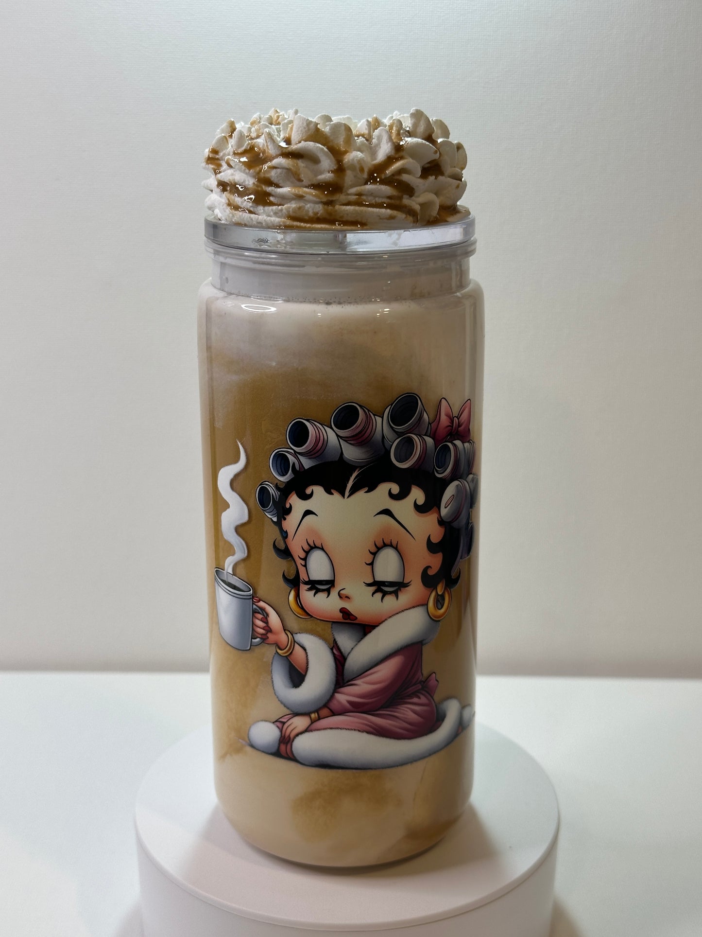 Betty Boop Coffee Latte