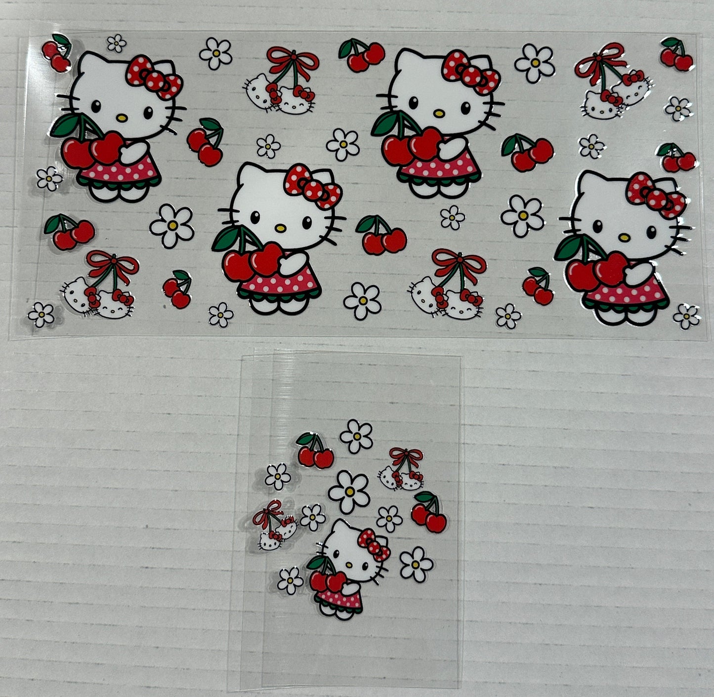 Hello Kitty Cup & Lid Wrap Set